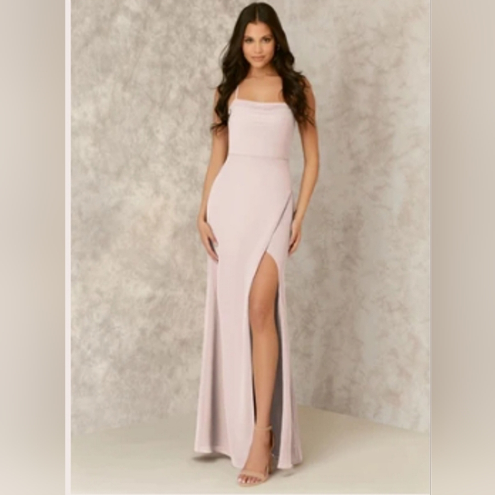 Azazie+Kendall Rose Petal Mermaid Dress Bridesmaid Prom Graduation Dress